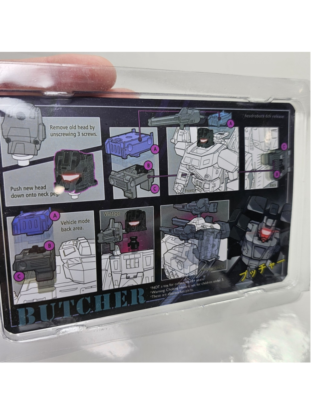 HeadRobots Butcher Upgrade Kit 3rd Party RARE - Picture 3 of 6